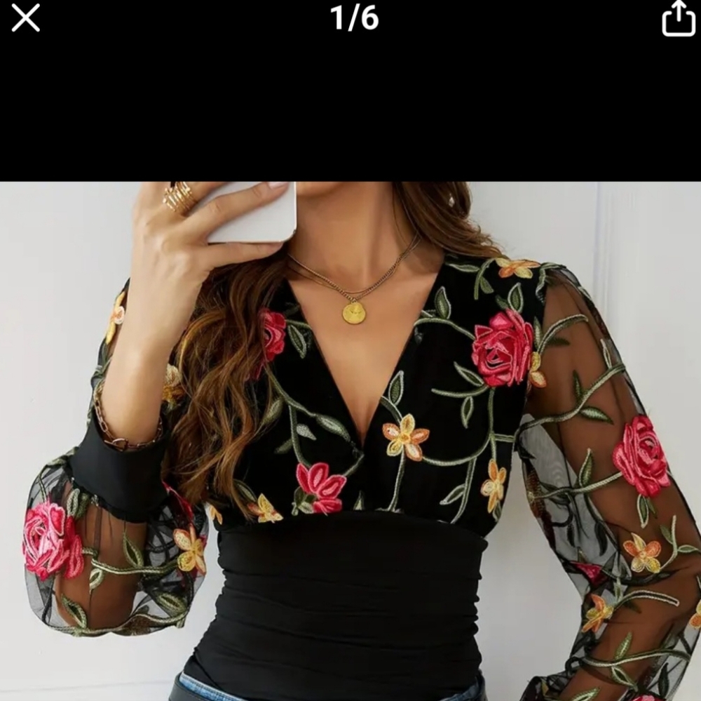 Women's blouse size large